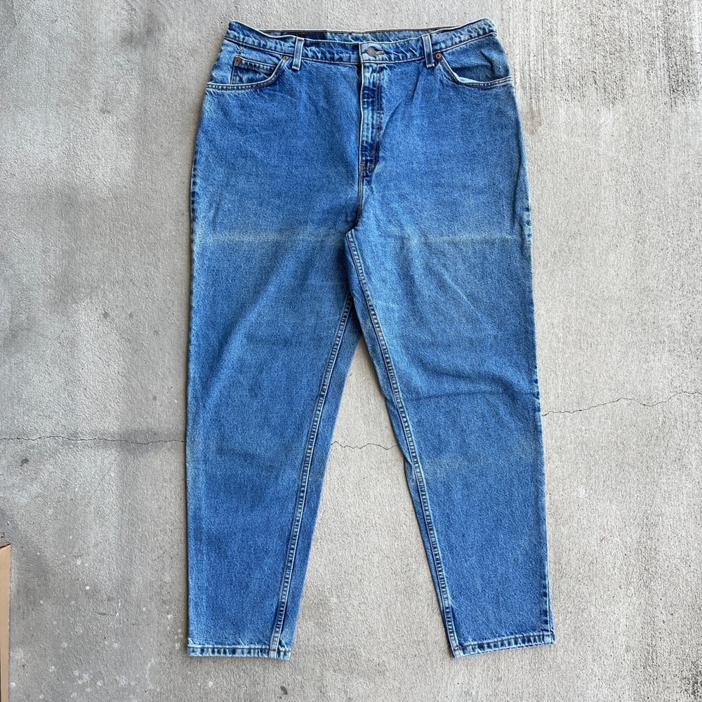VTG Levi's Jeans Relaxed Fit tapered Jeans 09922 1997 36x30 orange tab‎ USA